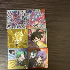 ドラゴンボール キャラクターシール 6枚セット