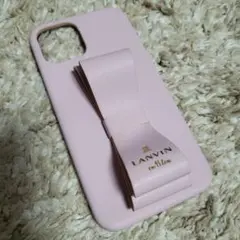 iPhone12/12Pro用 ランバンオンブルー ハードケース/ピンク