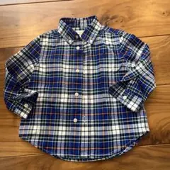 Ralph Lauren チェック柄長袖シャツ 18M