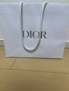 Dior ホワイトショッピングバッグ