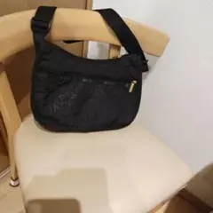 レスポートサック　パフィブロッサムズクラシックホーボー　ショルダーバッグ　黒