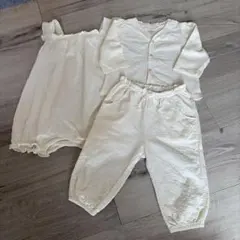 美品GAPオーガニックコットンGAP3点セットアイボリーのサムネイル