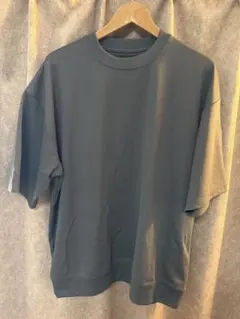 【ほぼ新品未使用】nano universe グレー 半袖Tシャツ