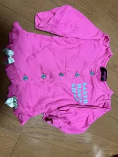 EARTH MAGIC ピンク カーディガン