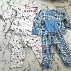 キャラクター柄 ベビーパジャマ 95cm以下