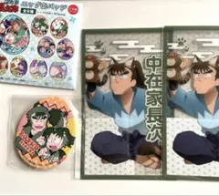 忍たまセット　イラストシート　ナンジャタウン　未開封・エッグ缶バッチ