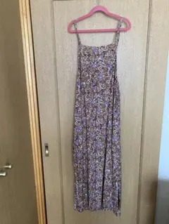 キャミソールワンピース ブラウン系