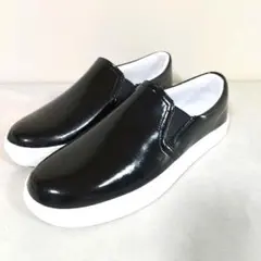 未使用　マッキントッシュフィロソフィー　エナメルスリッポン　防水　24．5