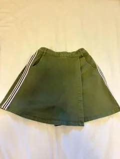 EAST BOY サイドライン キュロットパンツ カーキのサムネイル