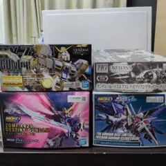 【未組立】MG ウイングガンダムゼロ　エクシア　デュナメス　3点セット 未組立】MG ウイングガンダムゼロ エクシア デュナメス 3点セット