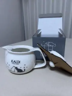 KALDI　猫の日　ティーポット