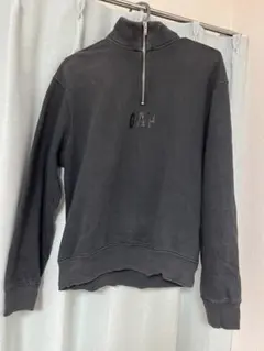 GAP ブラック ハーフジップ トレーナー XS