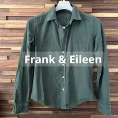 Frank & Eileen グリーン 長袖シャツ XS