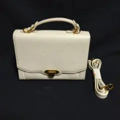 【PELLE BORSA・ペレボルサ】２Wayショルダーバッグ レザー
