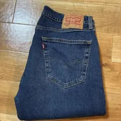 USA製 Levi's 505 ダークブルーストレートデニム W32-L32