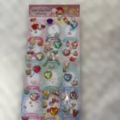 当時物　クーリア　平成　女児　シール　誕生石の石言葉　立体シール