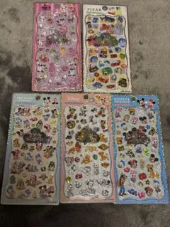 正規品 プチドロップステッカー ディズニー ピクサー5シートセット