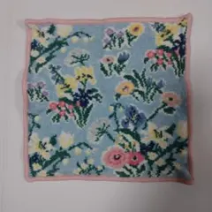 【未使用品】 FEILER(フェイラー) 花柄タオルハンカチ