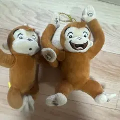 おさるのジョージ ぬいぐるみキーホルダー