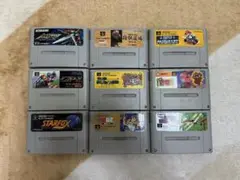 スーパーファミコン　9本セット