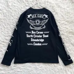 Ace Cafe LONDON 刺繍　長袖　ロンT