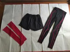 ティゴラ　レディースランニングパンツ&スパッツ、ミズノアームカバー