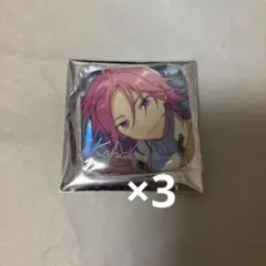 追光缶バッジ こはく