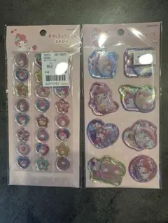 （正規品）　マイメロディ　おはじき　ウォーター　シール