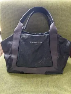BALENCIAGA ネイビーカバス　トートバッグのサムネイル