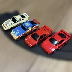 ★4台 HOスロットカー フェラーリ カウンタックはチューンナップ