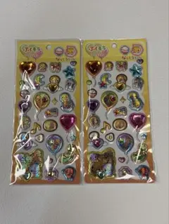 ぷくキラシール　なっとうちゃん　２点セット