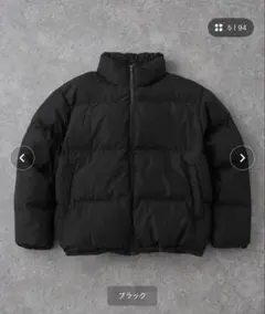 【新品・タグ付き】　MONO-MART 中綿ジャケット　黒　メンズSサイズ