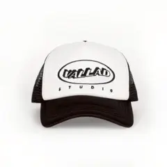 VALLAD STUDIO メッシュキャップ ブラック ホワイトのサムネイル