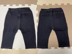 【 ユニクロ 】レギンス7分丈100サイズ✖︎2本セットのサムネイル