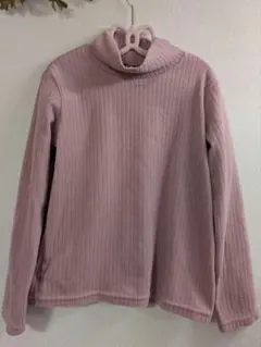 ユニクロ　フリースタートルカットソー　140