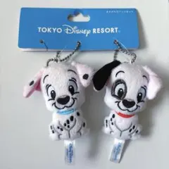 ディズニーリゾート　101匹わんちゃん　101 ぬいぐるみバッジセット