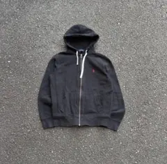 Polo Ralph Lauren hoodie black m cboy - メルカリ