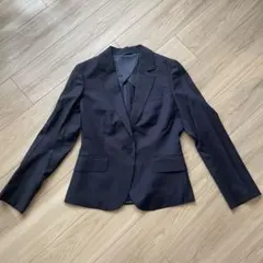 【THE SUIT COMPANY】パンツスーツ上下セット ネイビー