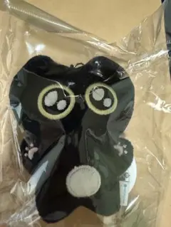 モンジ　黒猫　ぬいぐるみキーホルダー　ユンギ