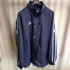 最終価格Mizuno 中綿入り・ウィンドブレーカー ネイビー