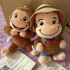 おさるのジョージ マスコット 2点セット