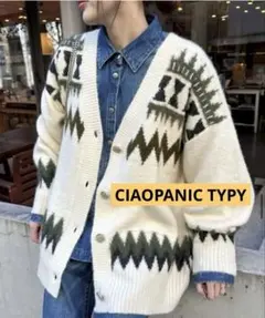【CIAOPANIC TYPY】 ノルディックカーディガンのサムネイル