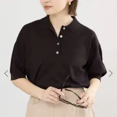 新品未使用 ポロシャツ ブラウンのサムネイル