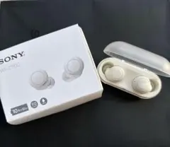 ゆい様専用SONY WF-C500 WHITE ワイヤレスイヤホン 充電ケース付