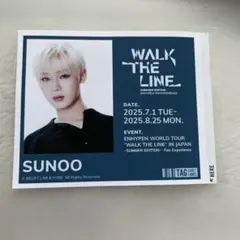 ENHYPEN ソヌ WALK THE LINE 期間限定ステッカー