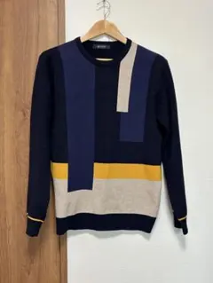 Ｋ*様 ナノユニバース 幾何学模様 ニットセーター