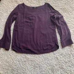 UNIQLO U　ボートネックブラウス（長袖）