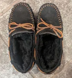 EMU Australia ブラック モカシン