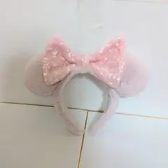 【即購入️可プロフィール必読】Disney ミニーファーラメ付きカチューシャ