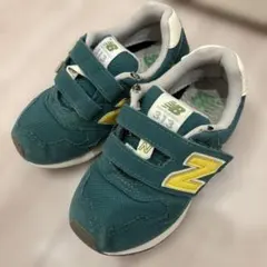 New Balance 313 キッズシューズ グリーン ベルクロ　18cm